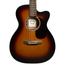 Martin 000C Junior E Walnut Acoustic-Electric Guitar, Satin Vintage Burst