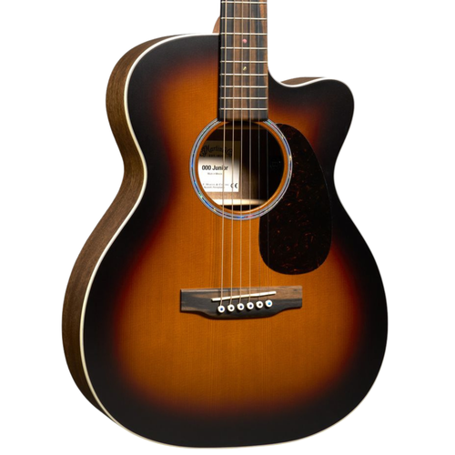 Martin 000C Junior E Walnut Acoustic-Electric Guitar, Satin Burst