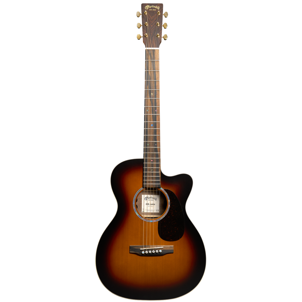 Martin 000C Junior E Walnut Acoustic-Electric Guitar, Satin Burst