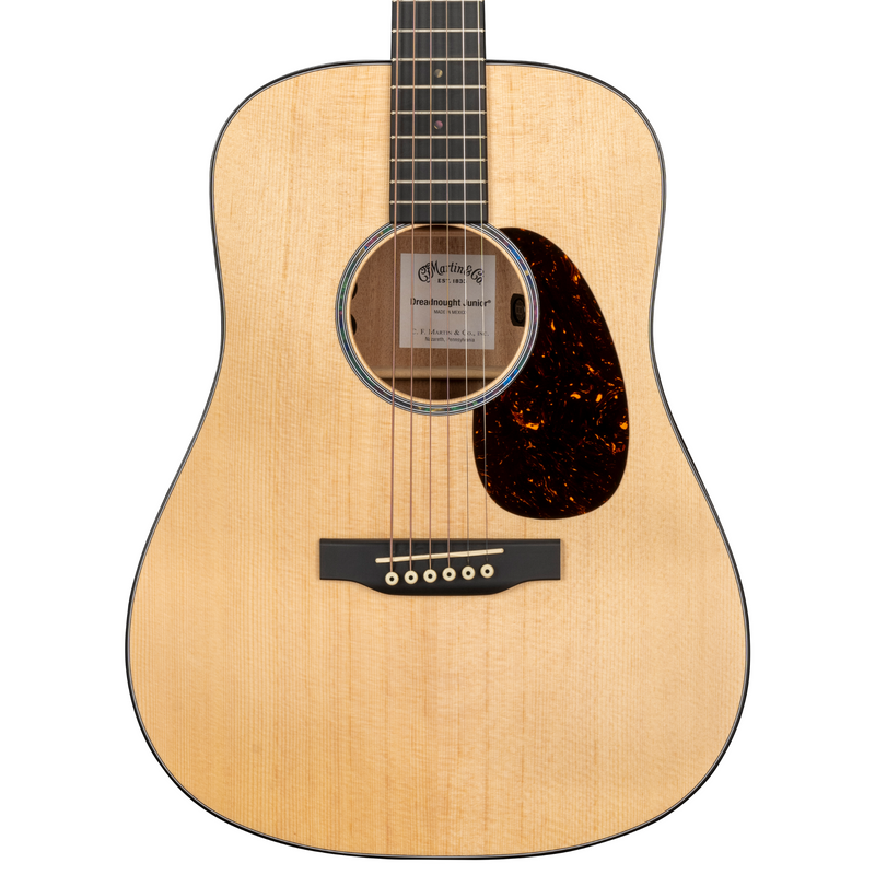 Martin D Junior E Acoustic-Electric Guitar, Spruce/Sapele, Natural