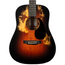 Martin D Junior E StreetLegend Burst Acoustic-Electric Guitar, Spruce/Sapele
