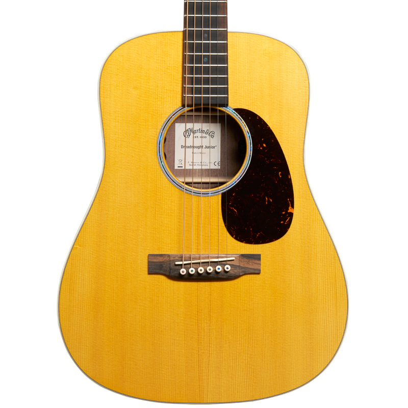 Martin D Junior E Walnut Acoustic-Electric Guitar, Satin Natural