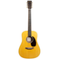 Martin D Junior E Walnut Acoustic-Electric Guitar, Satin Natural