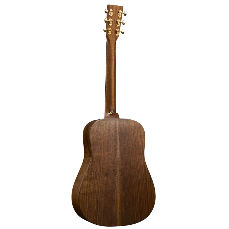 Martin D Junior E Walnut Acoustic-Electric Guitar, Satin Natural