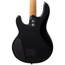 Music Man DarkRay Bass Guitar, Ebony Fingerboard, Stealth Black