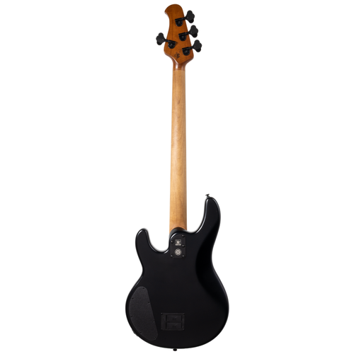 Music Man DarkRay Bass Guitar, Ebony Fingerboard, Stealth Black