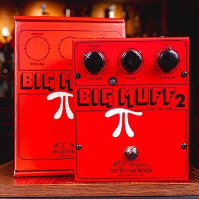 Electro-Harmonix BY JHS Big Muff 2 Fuzz Effect Pedal w/ Box - Used