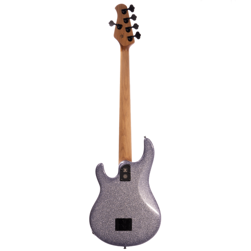 Music Man Dark Ray 5-string Bass, Roasted Maple/Ebony, Starry Night w/ Mono Bag