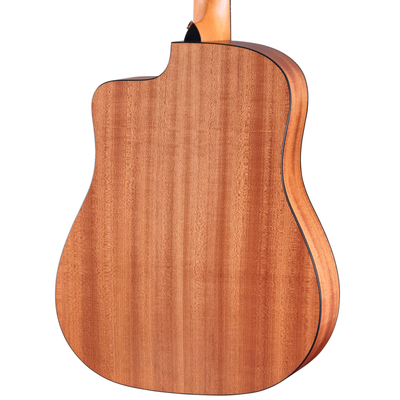 Taylor Somos 150ce Bajo Quinto Acoustic-Electric Guitar, Torrefied Spruce/Sapele