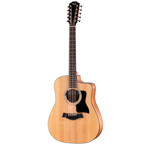 Taylor Somos 150ce Bajo Quinto Acoustic-Electric Guitar, Torrefied Spruce/Sapele