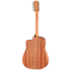 Taylor Somos 150ce Bajo Quinto Acoustic-Electric Guitar, Torrefied Spruce/Sapele