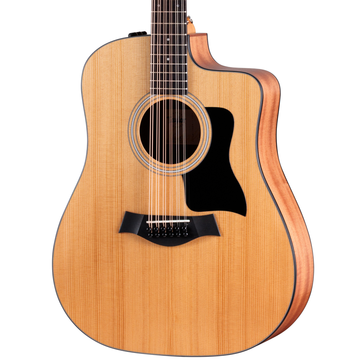 Taylor Somos 150ce Doce Doble Acoustic-Electric Guitar, Torrefied Spruce/Sapele
