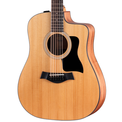 Taylor Somos 150ce Doce Doble Acoustic-Electric Guitar, Torrefied Spruce/Sapele