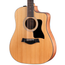 Taylor Somos 150ce Doce Doble Acoustic-Electric Guitar, Torrefied Spruce/Sapele