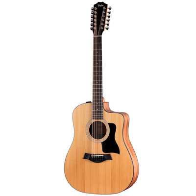 Taylor Somos 150ce Doce Doble Acoustic-Electric Guitar, Torrefied Spruce/Sapele