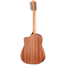 Taylor Somos 150ce Doce Doble Acoustic-Electric Guitar, Torrefied Spruce/Sapele