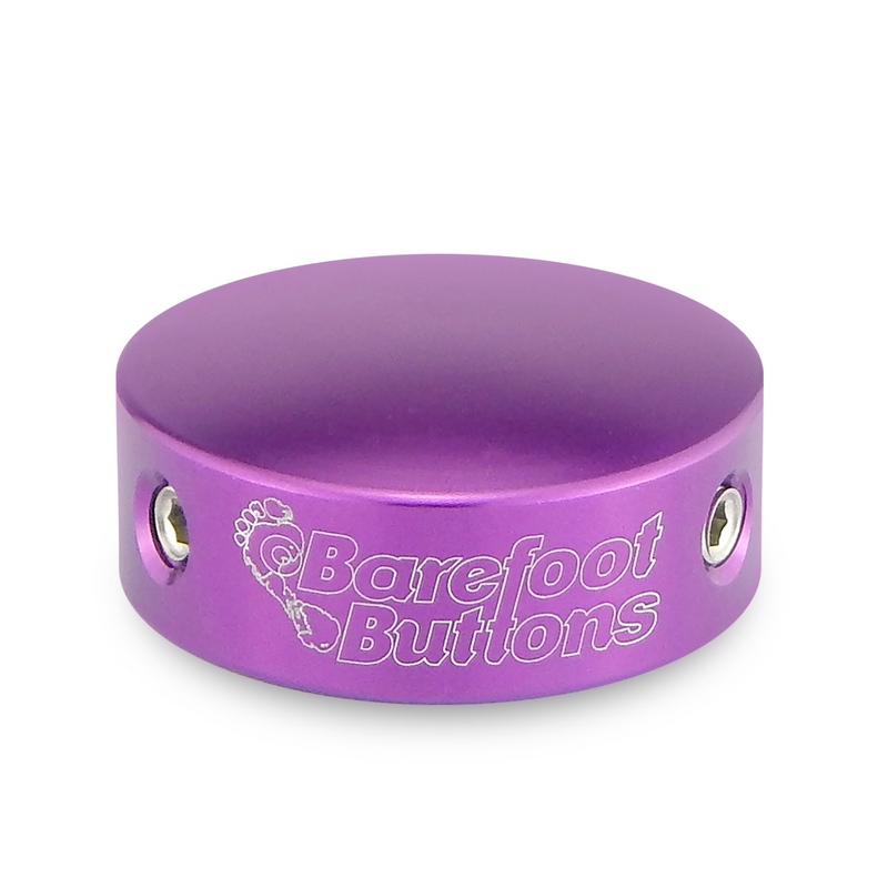 Barefoot Buttons V1 Standard Button, Purple