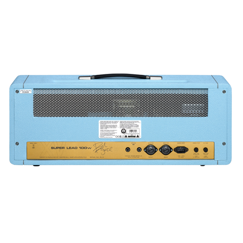 Marshall 1959BJA Billie Joe Armstrong Signature 100W Guitar Amplifier Head, Baby Blue