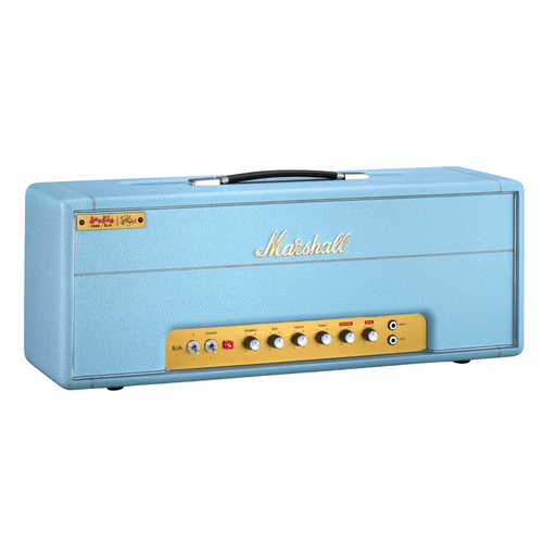 Marshall 1959BJA Billie Joe Armstrong Signature 100W Guitar Amplifier Head, Baby Blue