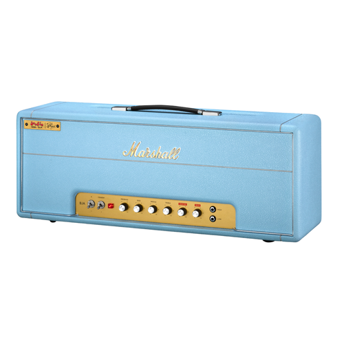 Marshall 1959BJA Billie Joe Armstrong Signature 100W Guitar Amplifier Head, Baby Blue