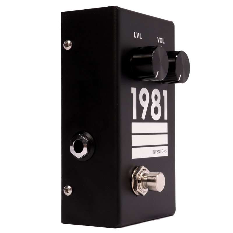 1981 Inventions LVL Full-Range Overdrive Effect Pedal