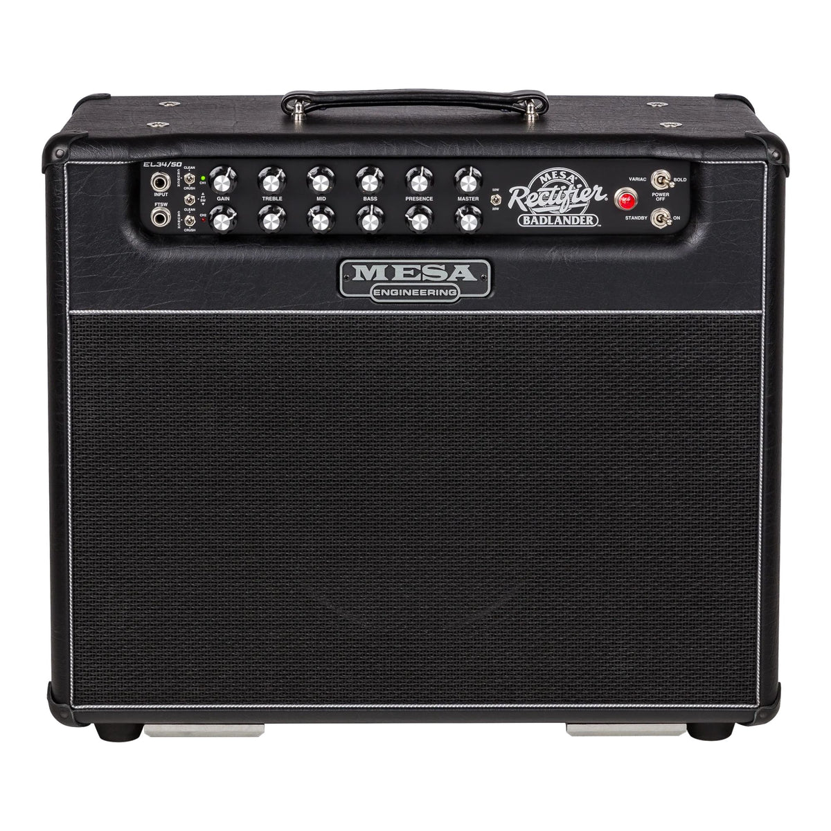 Mesa Boogie Badlander 50 1x12” Combo Guitar Amplifier, Black Taurus