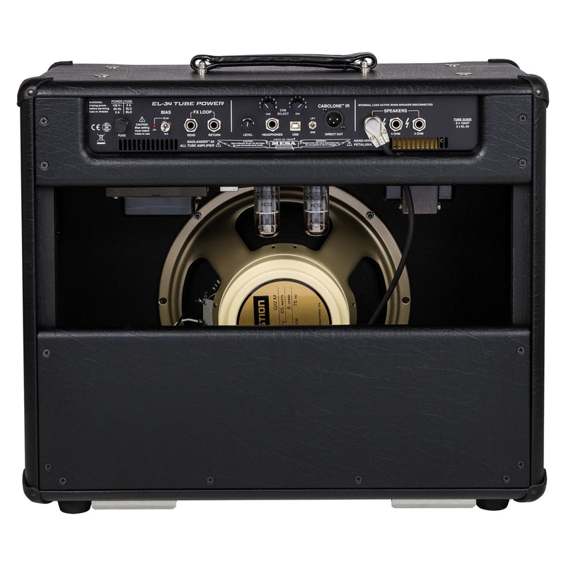 Mesa Boogie Badlander 50 1x12” Combo Guitar Amplifier, Black Taurus