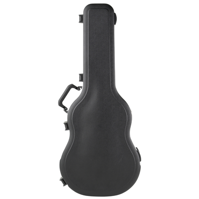 SKB Hardshell Deluxe Case for Dreadnought Acoustic Guitars, TSA Latch Over-Molded Handle