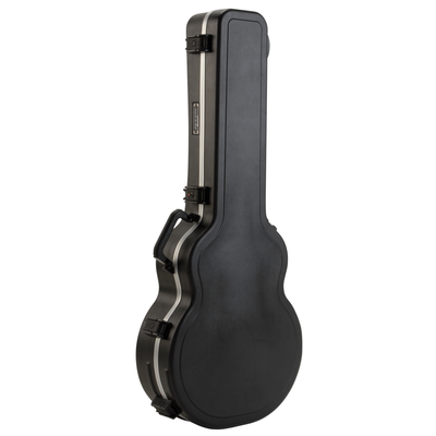 SKB Hardshell Case for Jumbo Acoustic Guitars, TSA Latch Over-Molded Handle