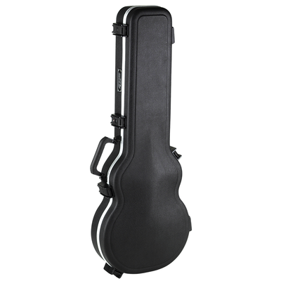 SKB Hardshell Case for Les Paul Style Guitars, TSA Latch Over-Molded Handle