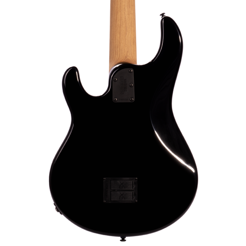 Music Man StingRay Special 5 Bass Guitar, Roasted Maple Neck, Black With Mono Bag