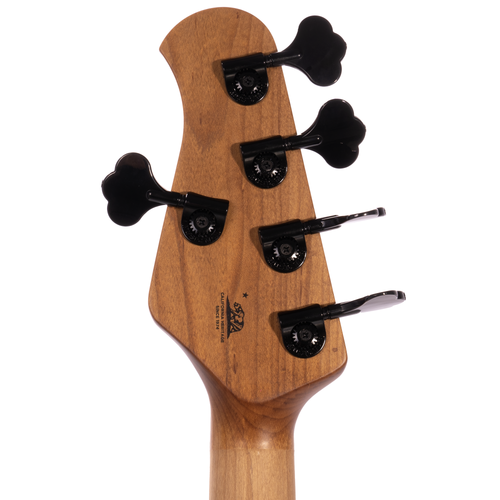 Music Man StingRay Special 5 Bass Guitar, Roasted Maple Neck, Black With Mono Bag