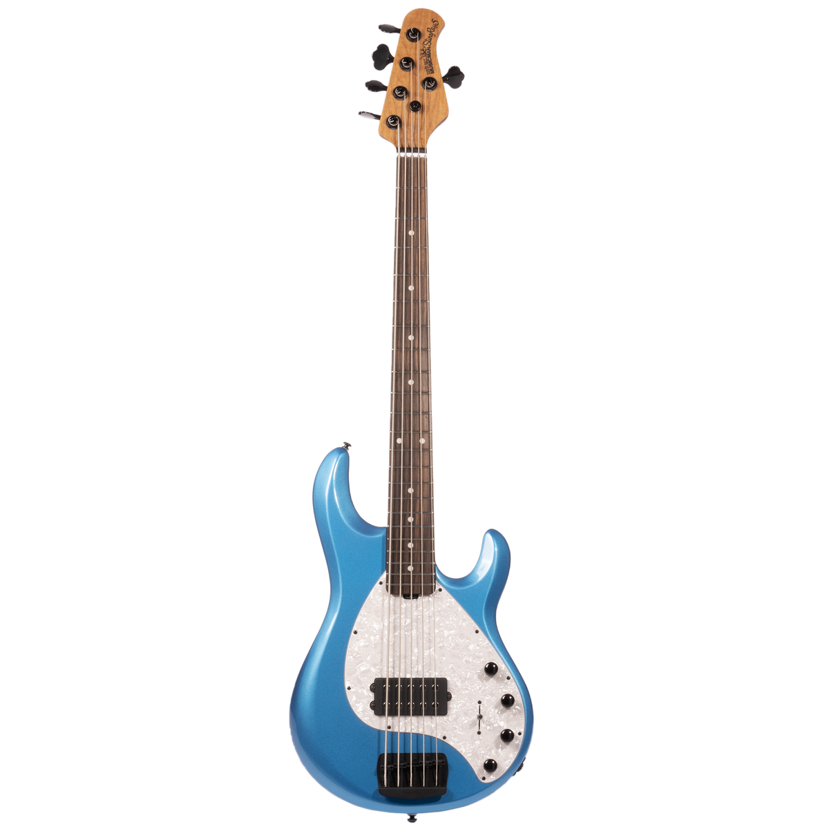 Music Man StingRay 5 Special Bass Guitar, Roasted Maple Neck w/ Mono Bag, Speed Blue