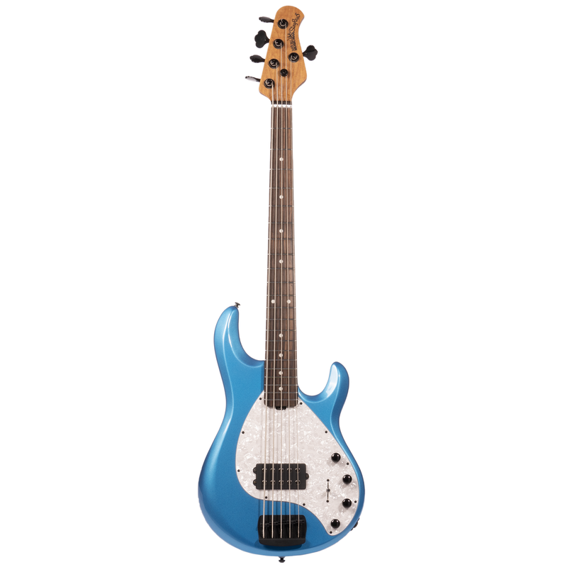 Music Man StingRay 5 Special Bass Guitar, Roasted Maple Neck w/ Mono Bag, Speed Blue