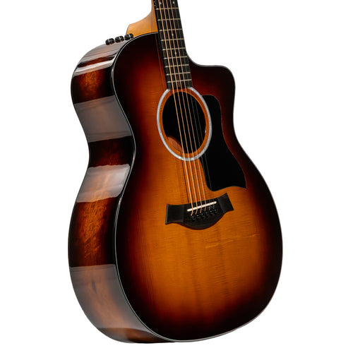 Taylor 214ce-K Plus Grand Auditorium Acoustic Electric Guitar, Torrefied Spruce/Hawaiian Koa