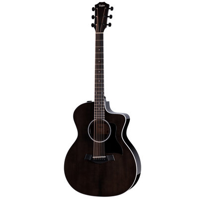 Taylor 214ce Plus Special Edition Grand Auditorium Acoustic-Electric Guitar, Engelmann Spruce/Sapele, Trans Grey