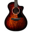 Taylor 222ce-K DLX Grand Concert Acoustic-Electric Guitar, Koa, Shaded Edgeburst, w/ Hardshell Case
