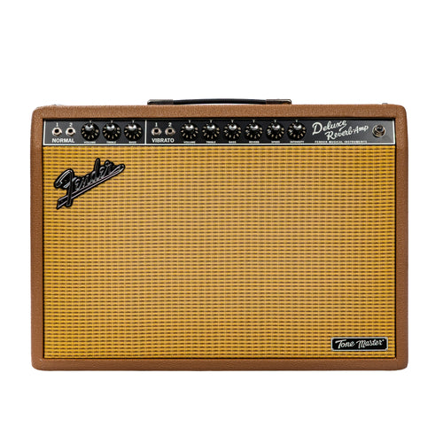 Fender Limited Tone Master Deluxe Reverb Guitar Amplifier, Cocoa