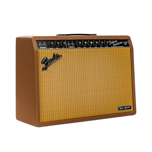 Fender Limited Edition Tone Master Deluxe Reverb Guitar Amplifier, Cocoa