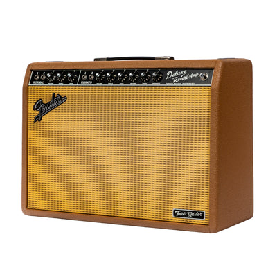 Fender Limited Edition Tone Master Deluxe Reverb Guitar Amplifier, Cocoa