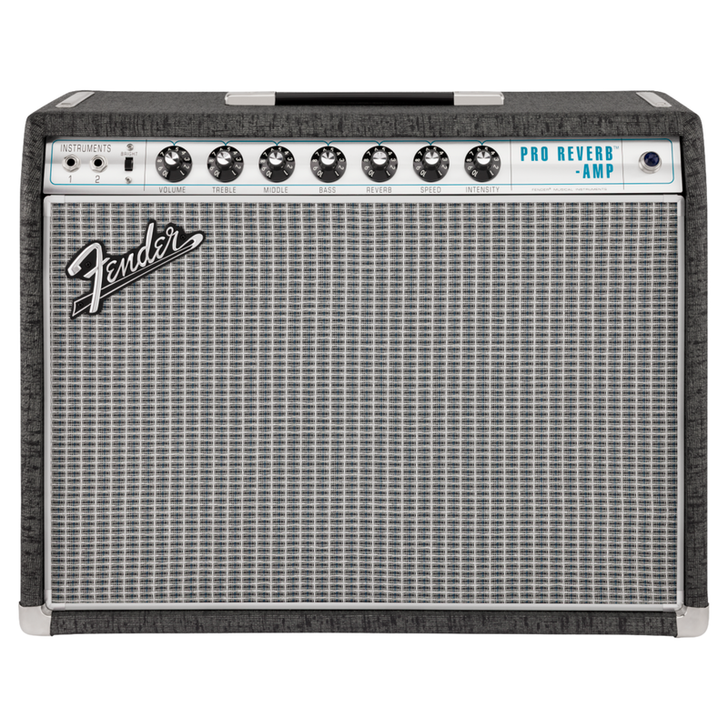 Fender FSR '68 Custom Pro Reverb Guitar Combo Amplifier, Pewter