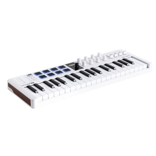 Arturia MiniLab 37 37-Key MIDI Controller, White