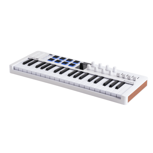 Arturia MiniLab 37 37-Key MIDI Controller, White