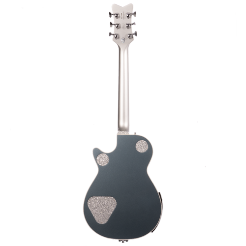Gretsch G6134T-140 Limited Edition 140th Double Platinum Penguin Electric Guitar, Two-Tone Platinum/Pure Platinum