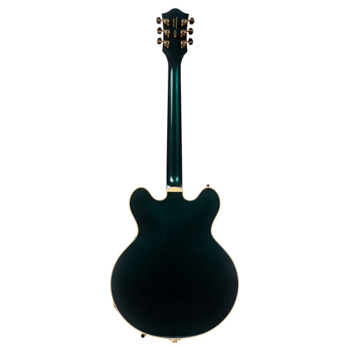 Gretsch Broadkaster LX Center Block w/ String-Thru Bigsby Electric Guitar, Cadillac Green