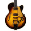 Gretsch Broadkaster Jr. LX Figured Center Block Electric Guitar w/ Bigsby, Caramel Dawn