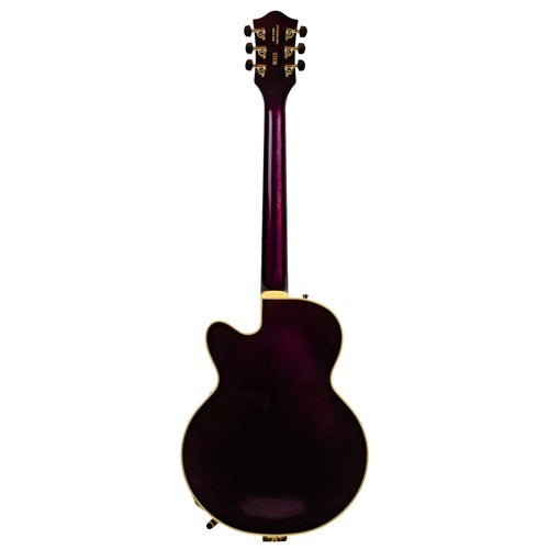 Gretsch Broadkaster Jr. LX Center Block w/ String-Thru Bigsby Electric Guitar, Blackberry