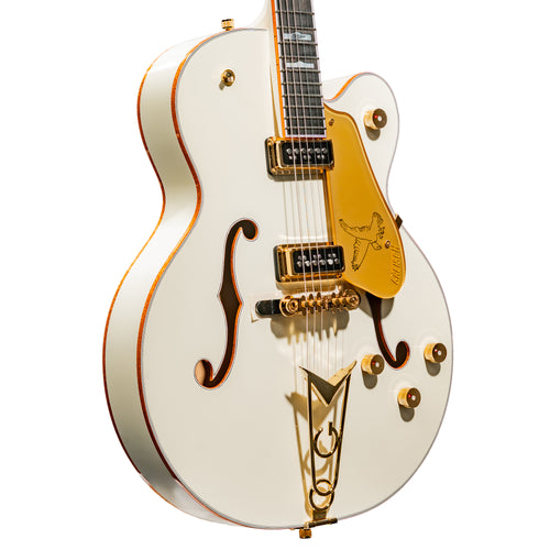 Gretsch G6136-55 Vintage Select Edition '55 Falcon Hollow Body Electric Guitar, Vintage White