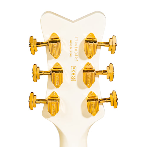 Gretsch G6136-55 Vintage Select Edition '55 Falcon Hollow Body Electric Guitar, Vintage White