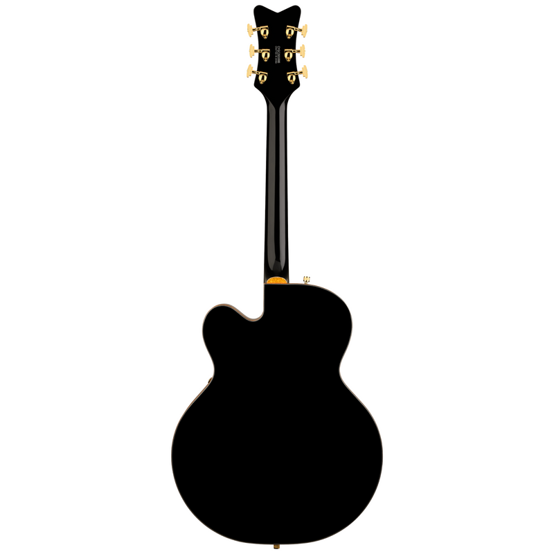 Gretsch Synchromatic Falcon Hollow Body Single-Cut w/ Bigsby Electric Guitar, Black